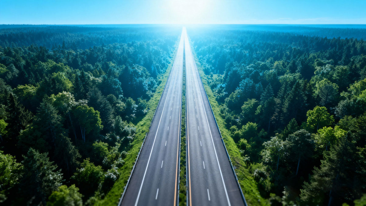 智能网联汽车道路测试场景示意图